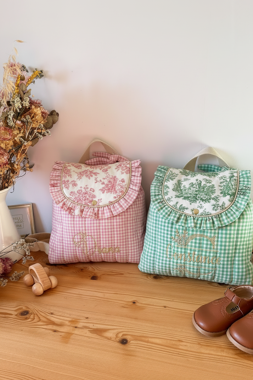 The Eglantine backpack is 100% customizable.