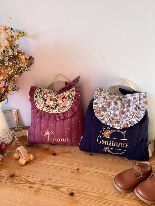 The Eglantine backpack is 100% customizable.