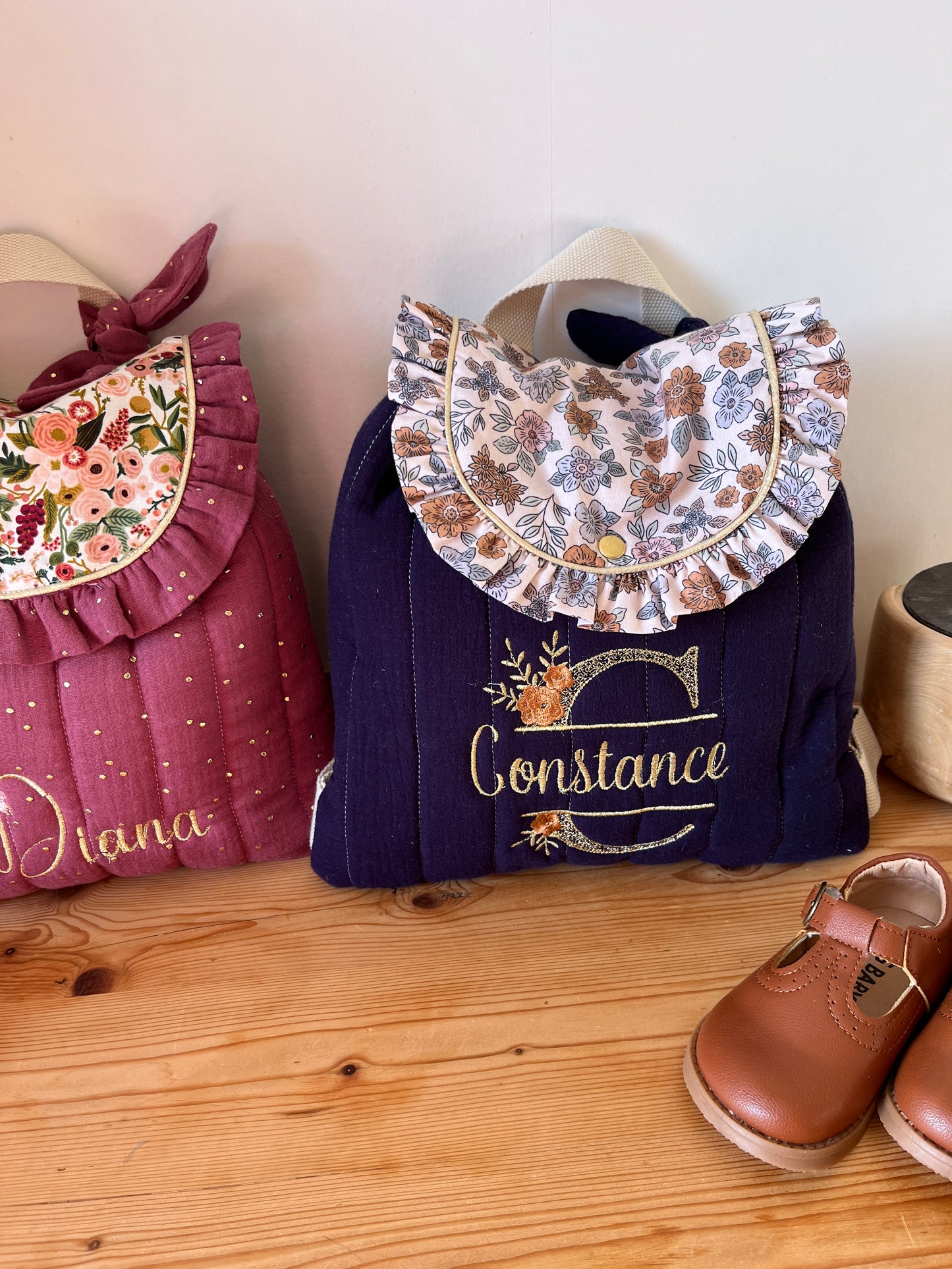 The Eglantine backpack is 100% customizable.