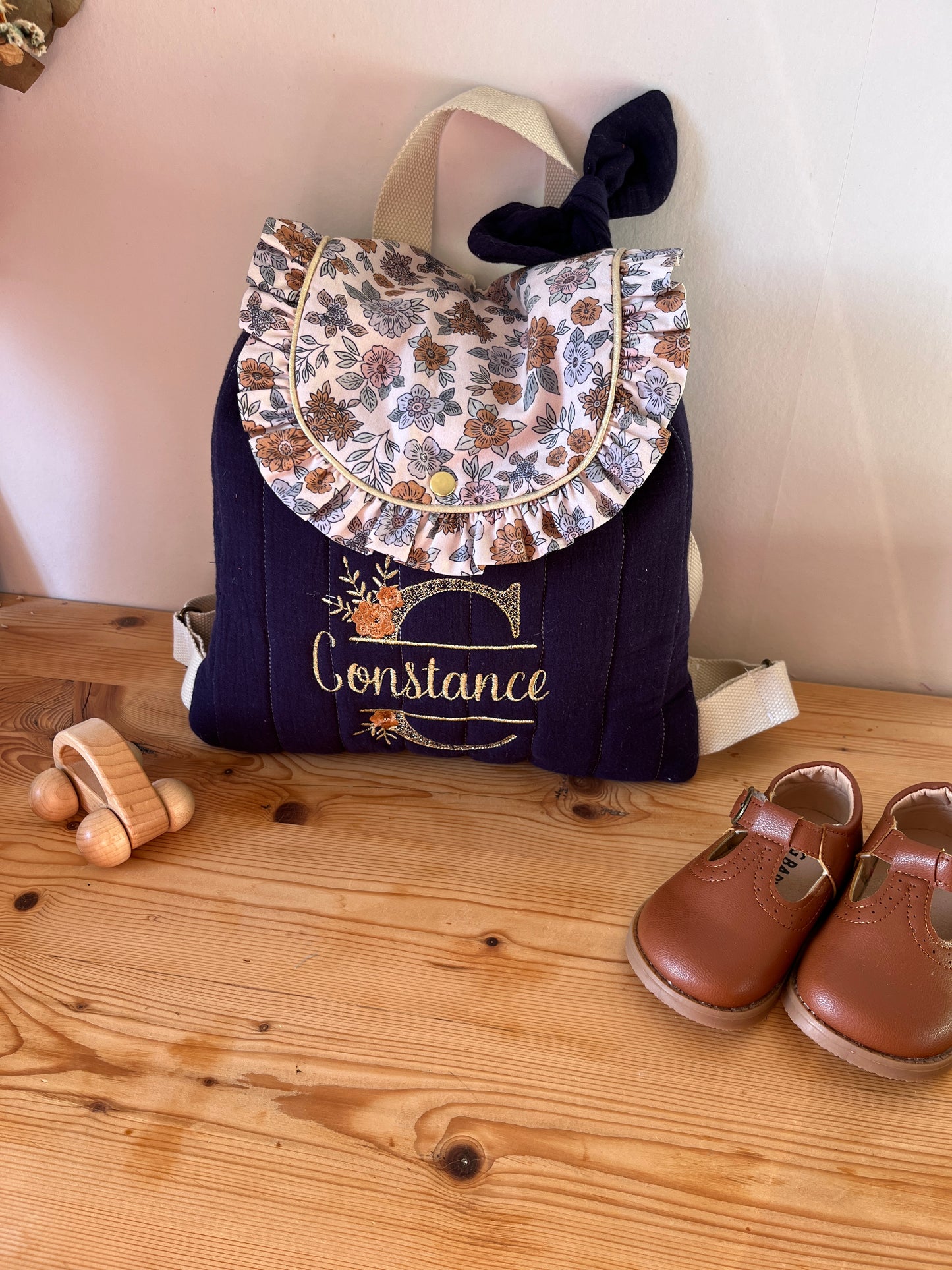 The Eglantine backpack is 100% customizable.
