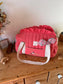 Louison le sac polochon volant corail ou eucalyptus