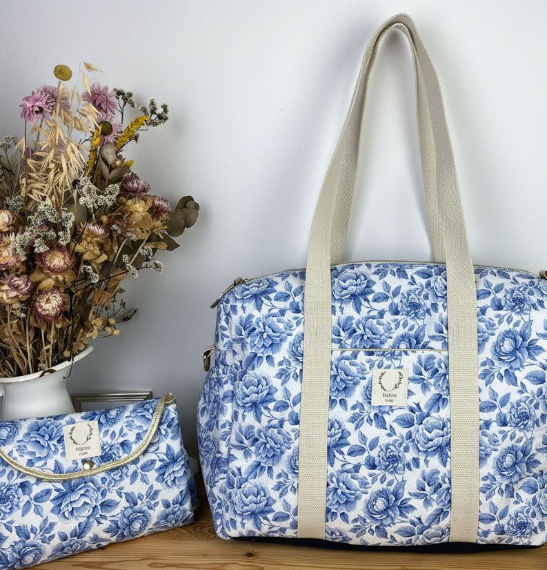 Ensemble : sac Isaé et tapis à langer