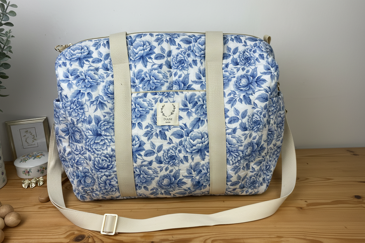 Ensemble : sac Isaé et tapis à langer