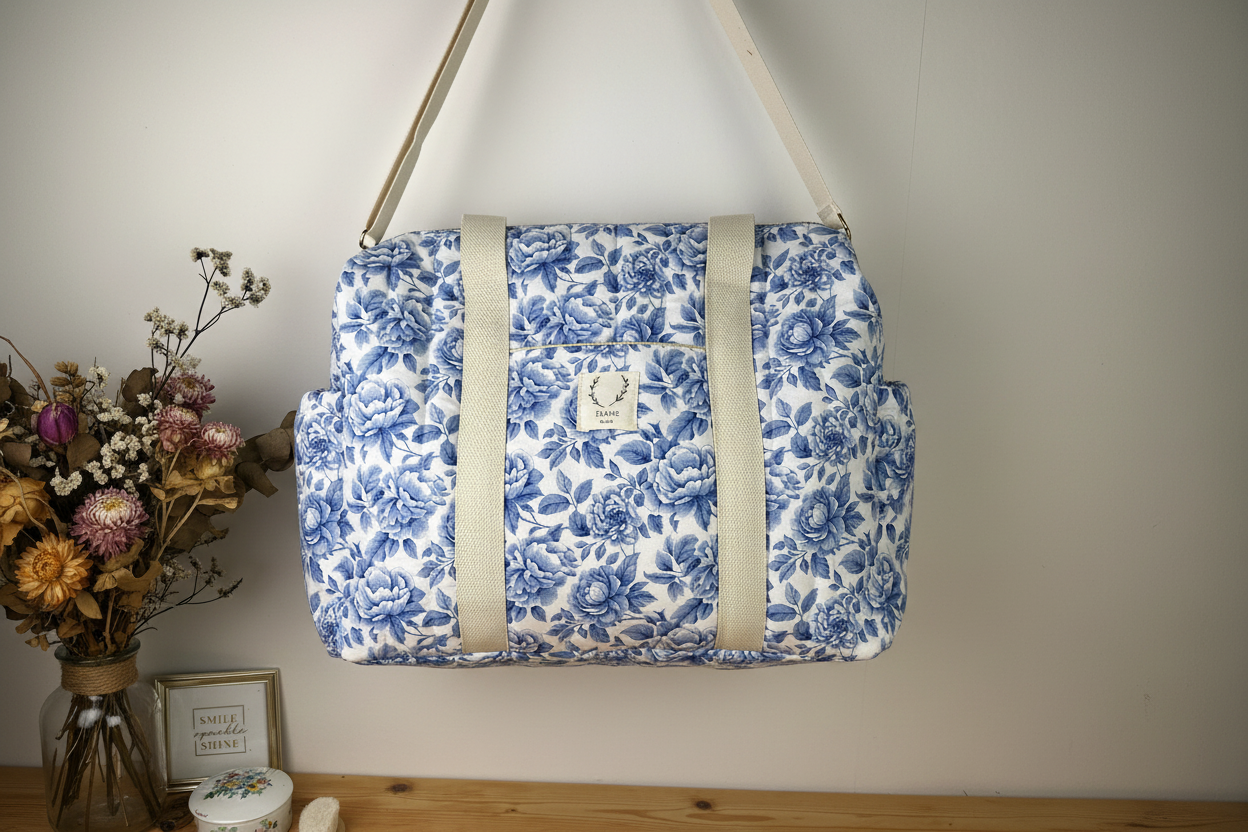 Ensemble : sac Isaé et tapis à langer