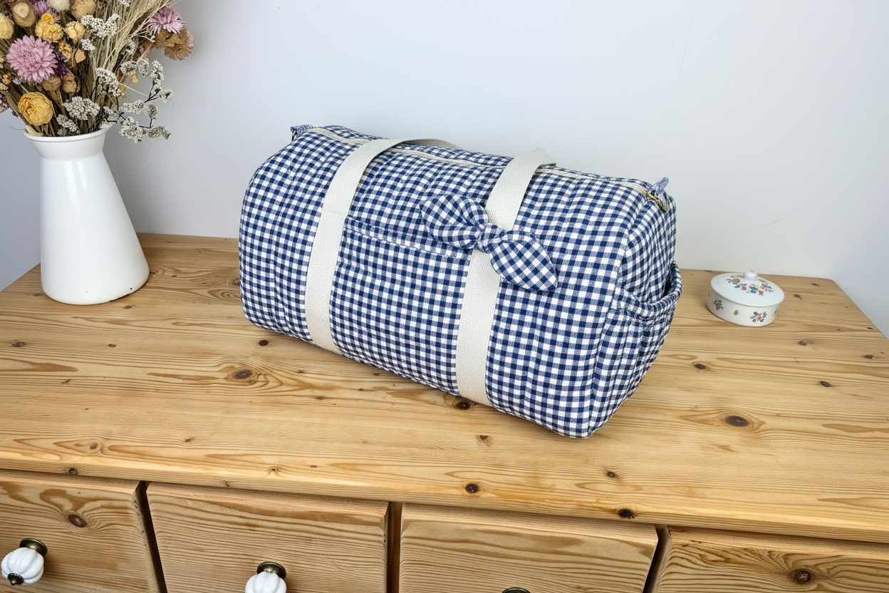 Sac Louison adulte initiale florale