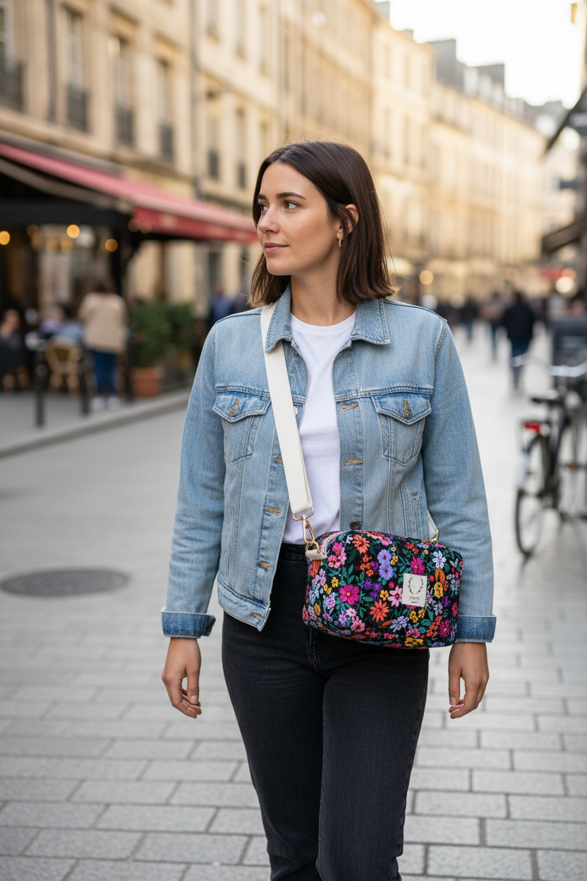 Le sac matelassé Elisabeth 100% personnalisable