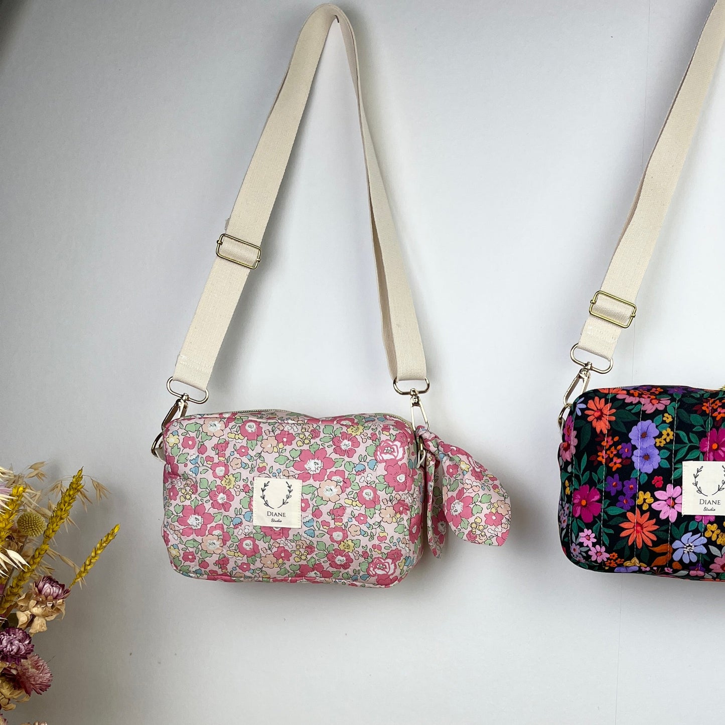 Le sac bandoulière Elisabeth betsy pink