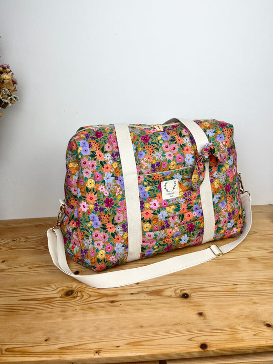 Hélène le sac week-end bloom mandarine