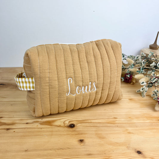 Colette la trousse de toilette camel