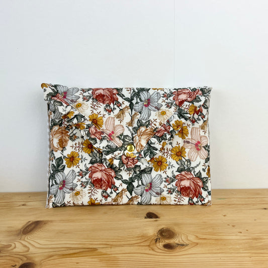 Pochette double gaze jardin anglais