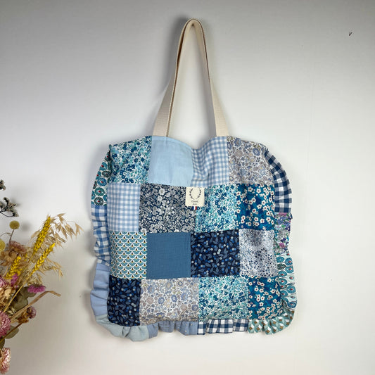 Tote bag en patchwork Liberty of London - pièce unique
