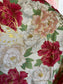 Mille-fleurs cotton on a black background