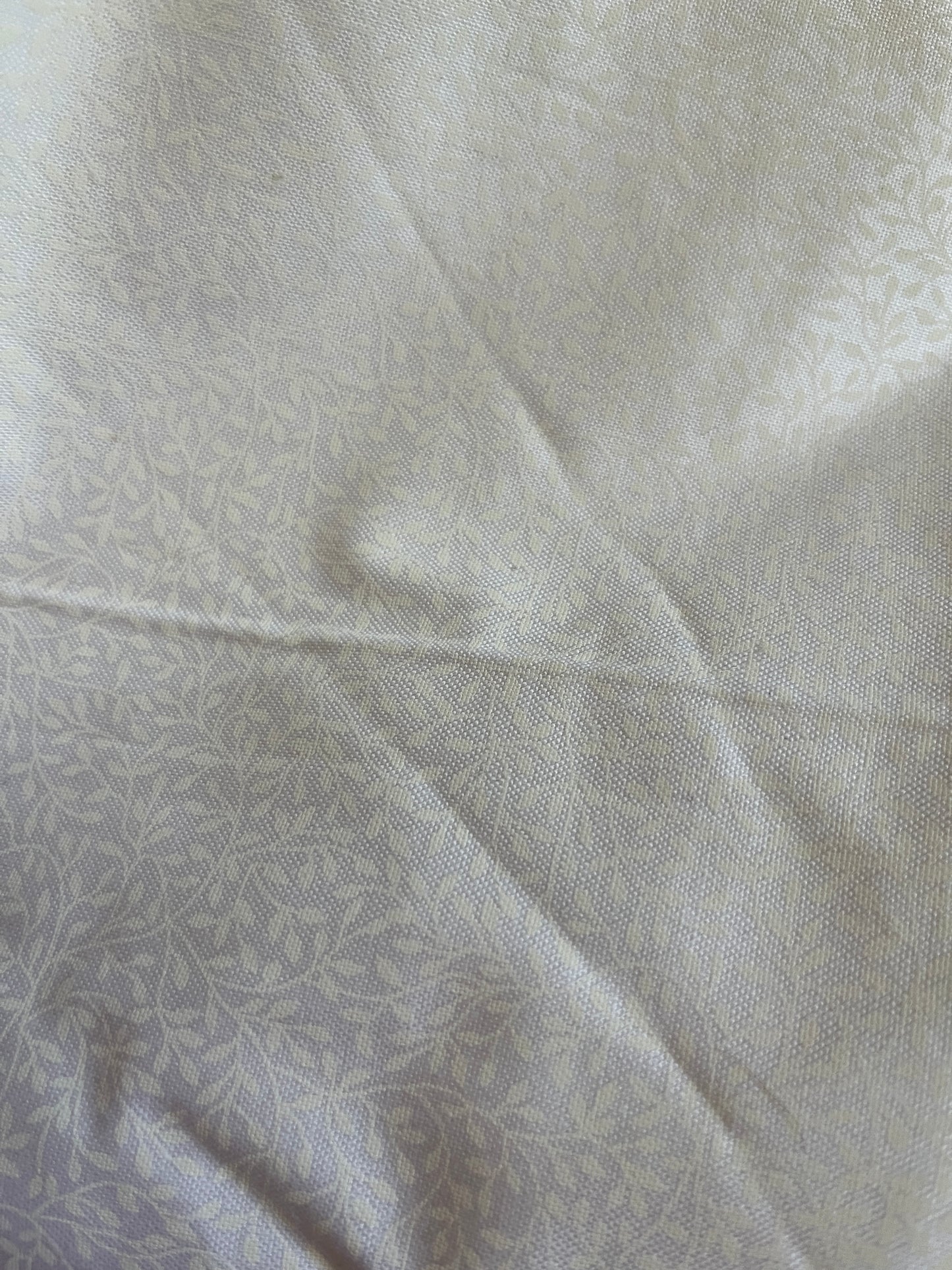 Mille-fleurs cotton on a black background