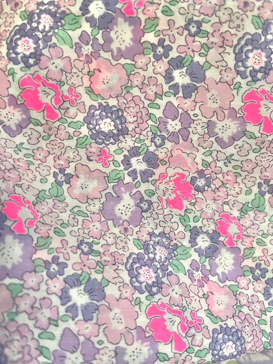 Coupon 50cm Liberty exclusif Michelle fluo