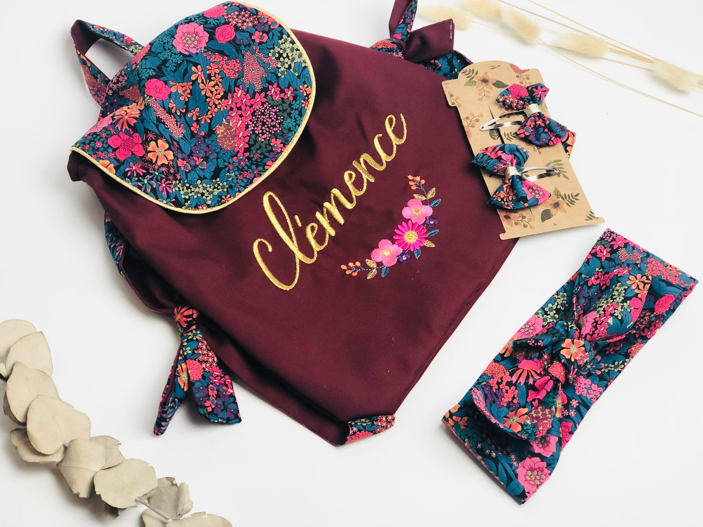Le sac à dos enfant Églantine 100% personnalisable