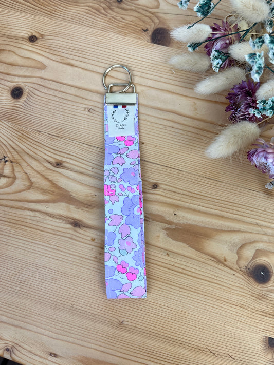 Porte clé Liberty Betsy fluo