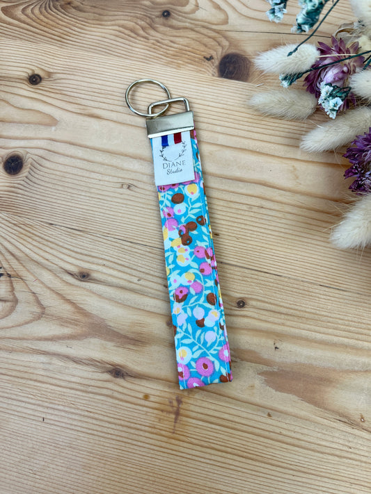 Porte clé fleuri Pauline