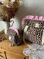 Ensemble Sac Chloé et trousse à volants - sur commande