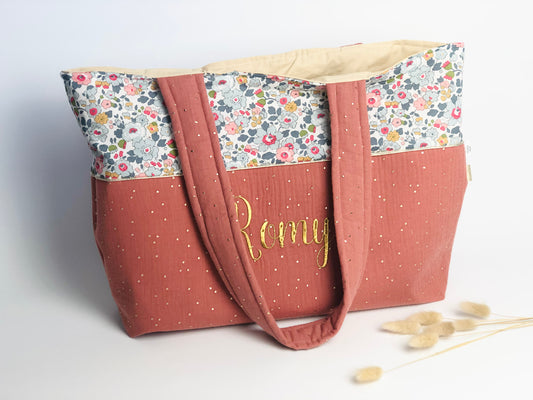 Le grand cabas Adélaïde Liberty Betsy porcelaine