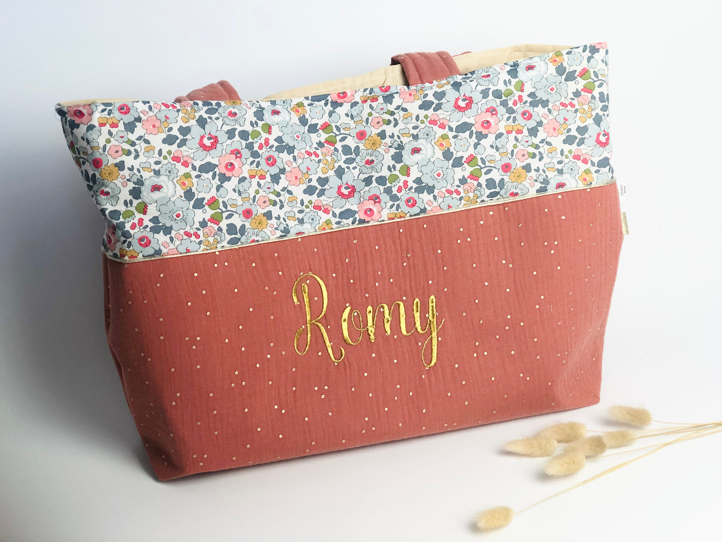 Le grand cabas Adélaïde Liberty Betsy porcelaine