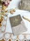 NOUVEAU Ensemble : Trousse de toilette, couverture, et protège carnet personnalisable