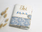 Mahé le protège carnet Liberty mitsi bleu
