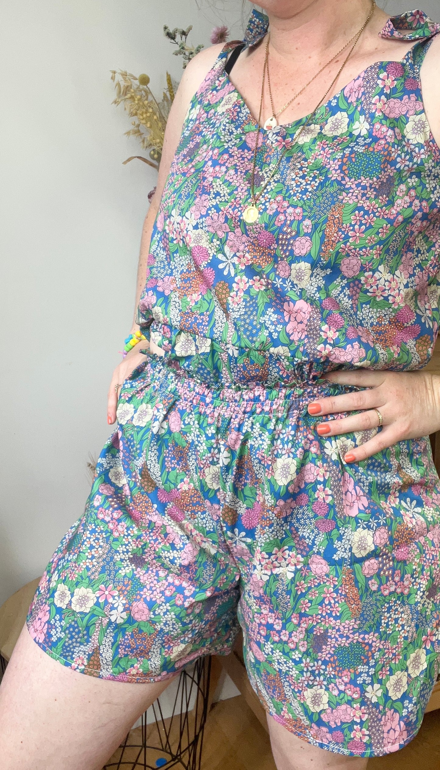 NOUVEAU ! Isaure le short rétro taille haute 100% personnalisable