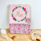 Protège carnet rose et Liberty Emma