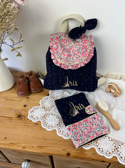 Eglantine notebook and bag set