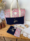 Ensemble : sac à langer/voyage, protège carnet et sac à dos Eglantine