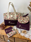 Ensemble : sac à langer/voyage, protège carnet et sac à dos Eglantine