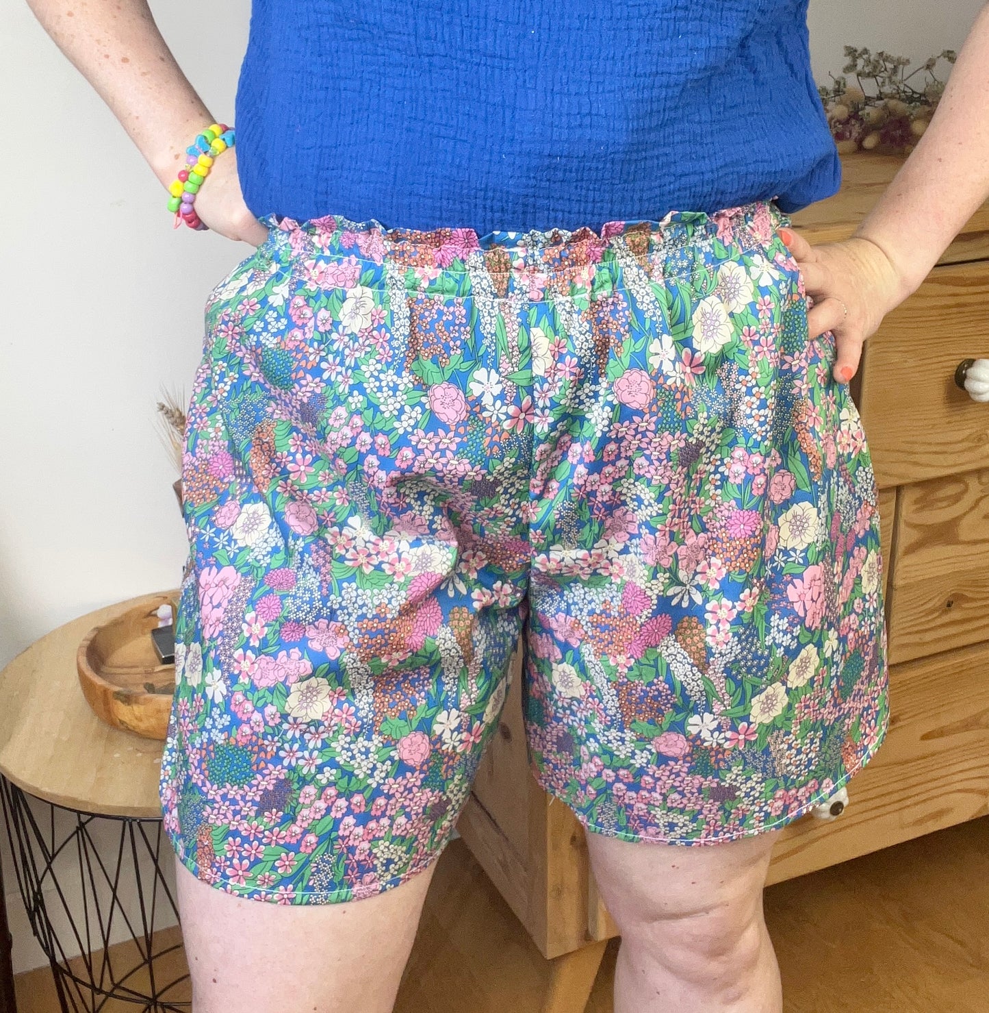 NOUVEAU ! Isaure le short rétro taille haute 100% personnalisable