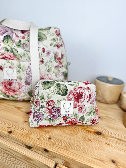 Ensemble sac Hélène et trousse de beauté