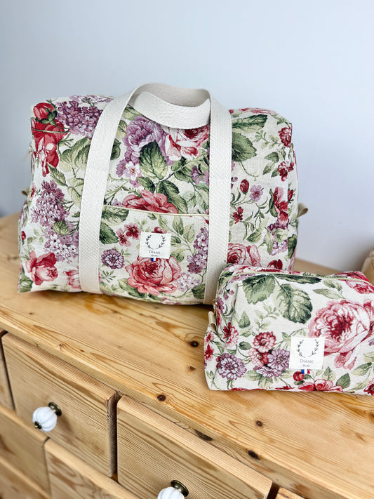 Ensemble sac Hélène et trousse de beauté