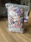 100 g de petites chutes de liberty of London pour boucles d'oreilles, barettes, appliqués