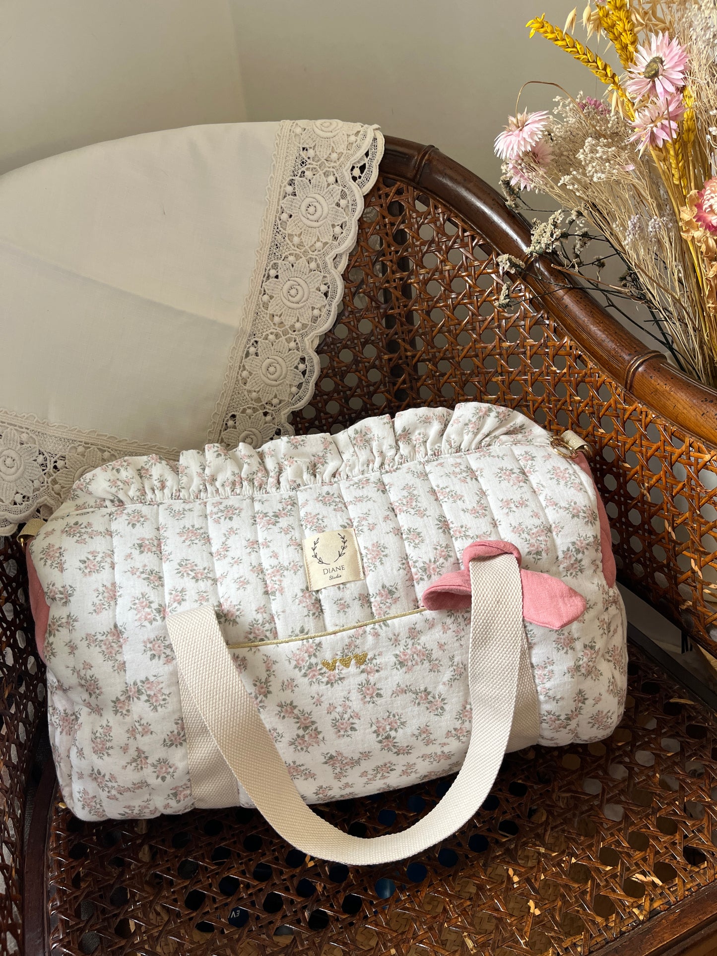 The Louison initial lace bag - made to order