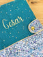 Protège carnet Liberty wiltshire lilas