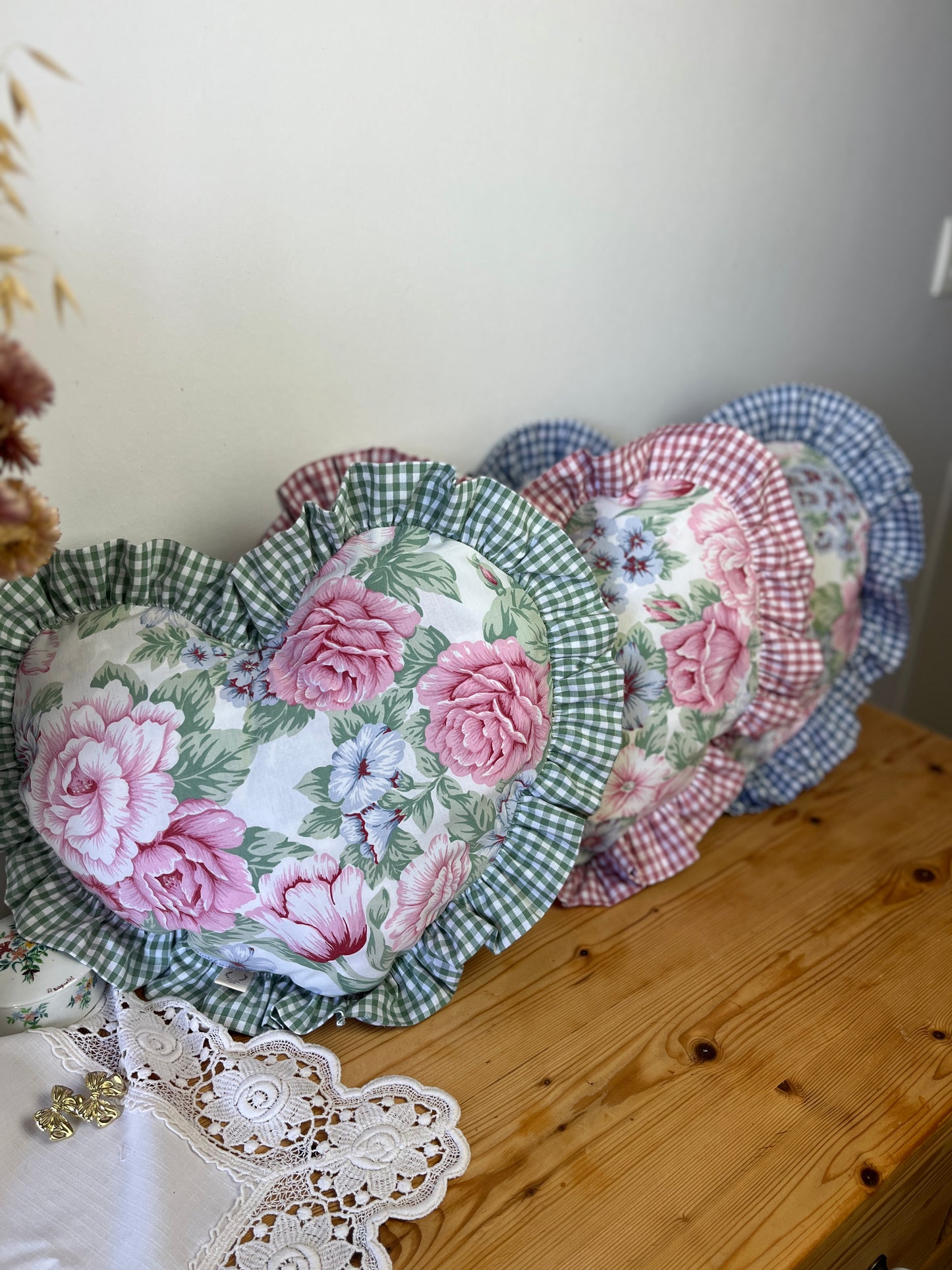 Coussin coeur 100% personnalisable