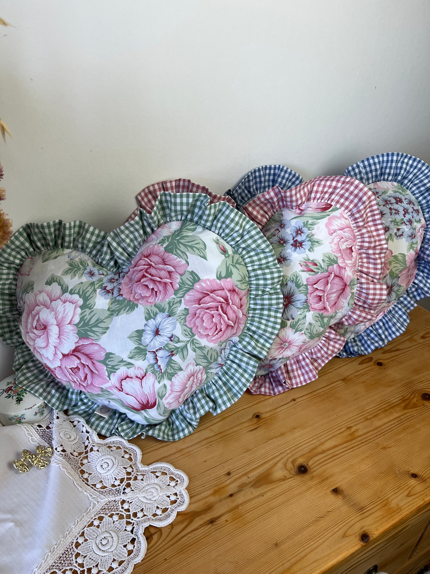 Coussin coeur 100% personnalisable