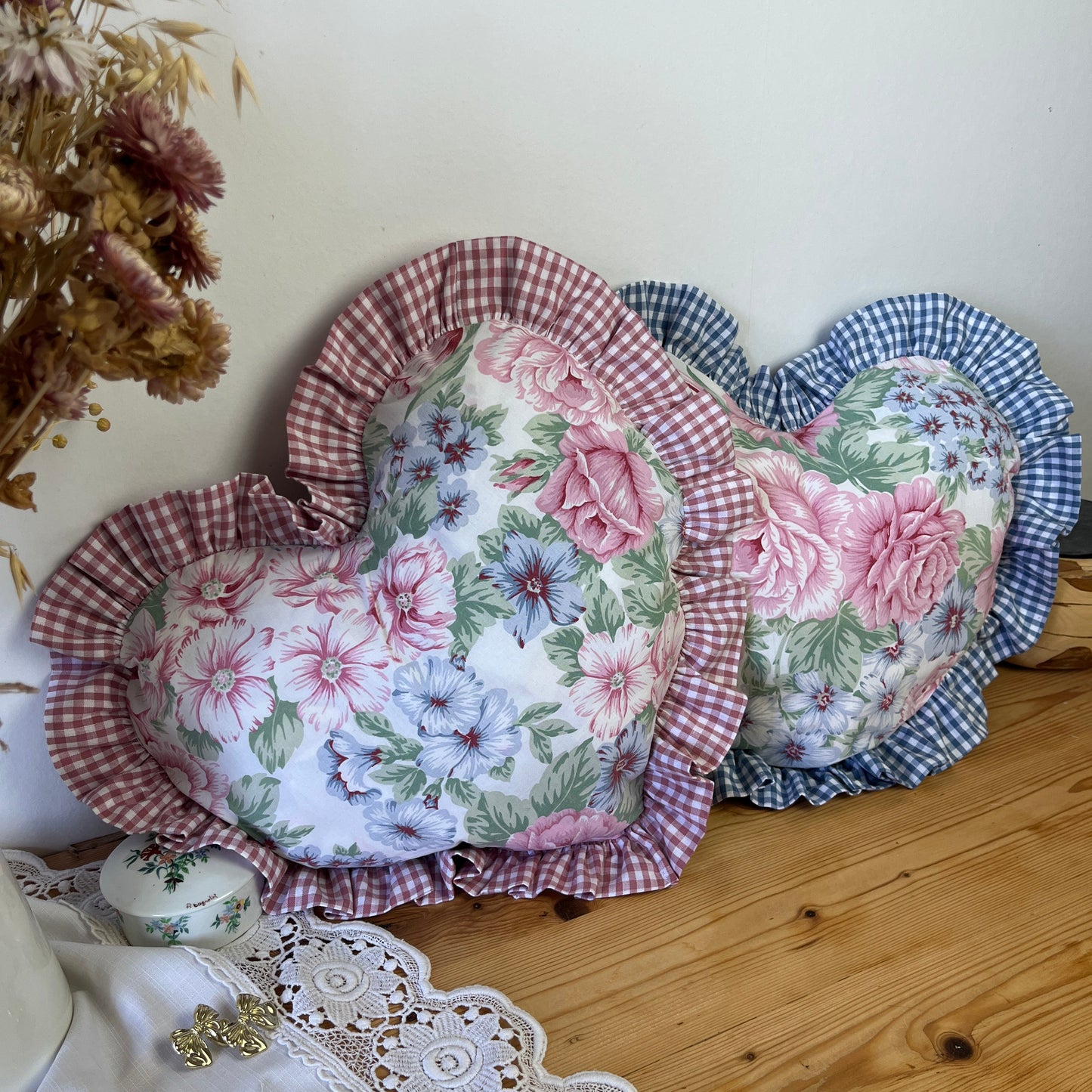 Coussin coeur 100% personnalisable