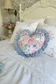 Coussin coeur 100% personnalisable