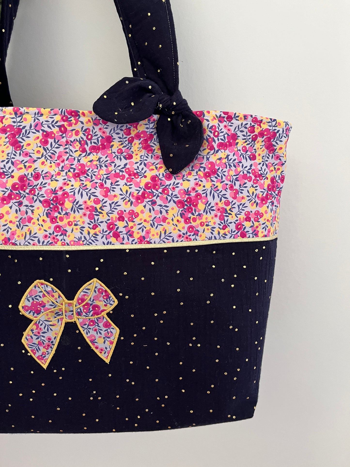 Le grand cabas Adélaïde Noeud Liberty