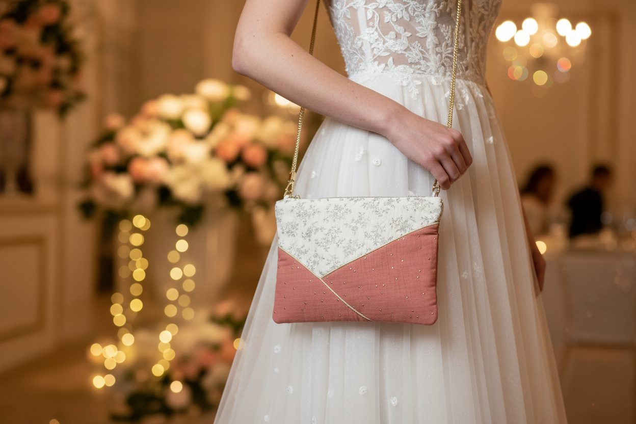 Le sac pochette Camille - sur commande
