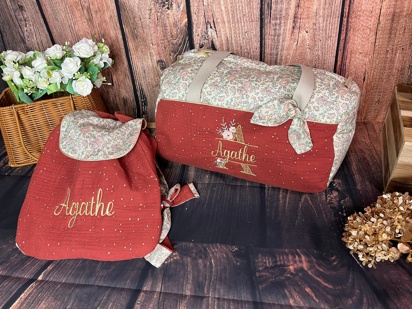 Louison le sac polochon  100% personnalisable