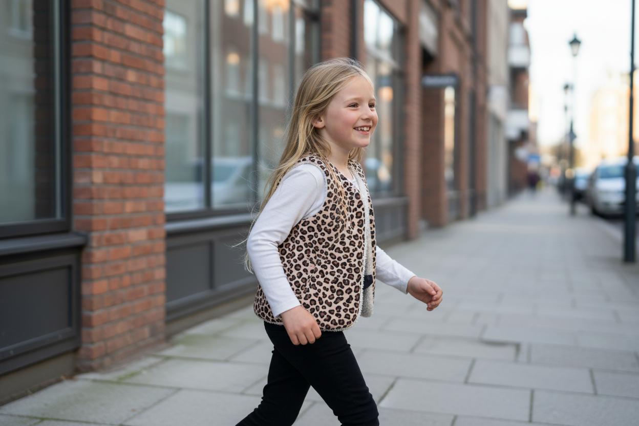 Le gilet Albane enfant graou