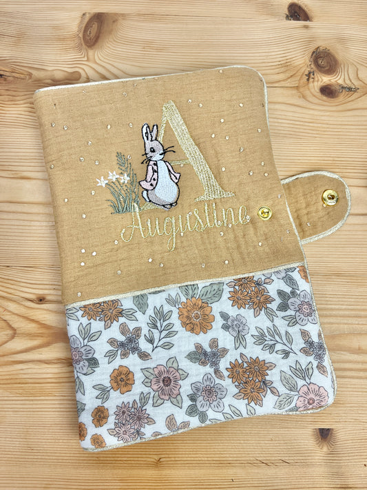 Protège carnet camel
