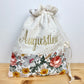 Pochon fleuri vintage