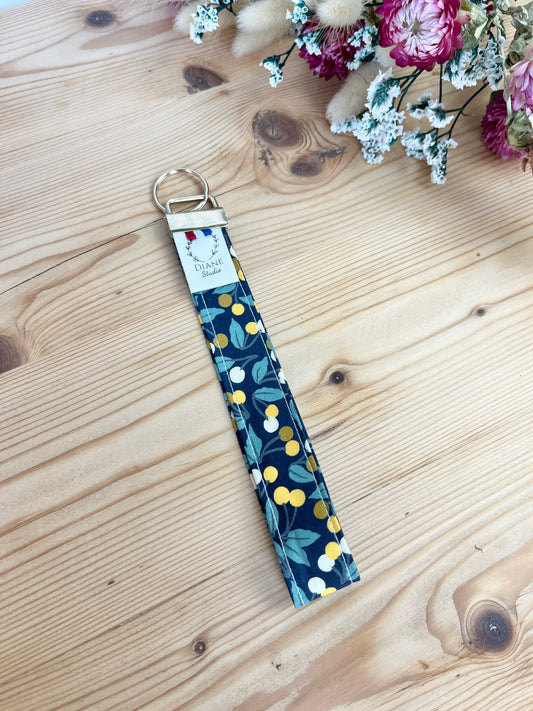 Porté clé Liberty exclusif cherry drop mirabelle