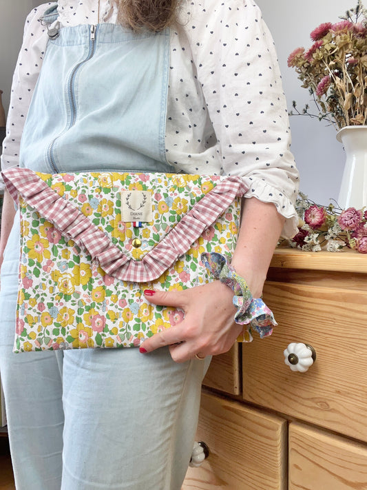 Pochette matelassée Liberty Betsy exclusif chouchou