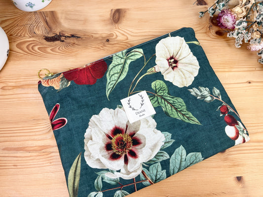 Babette la pochette plate botanie